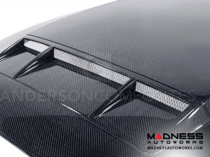 Ford Mustang Shelby GT500 Type TS Hood by Anderson Composites - Carbon Fiber 